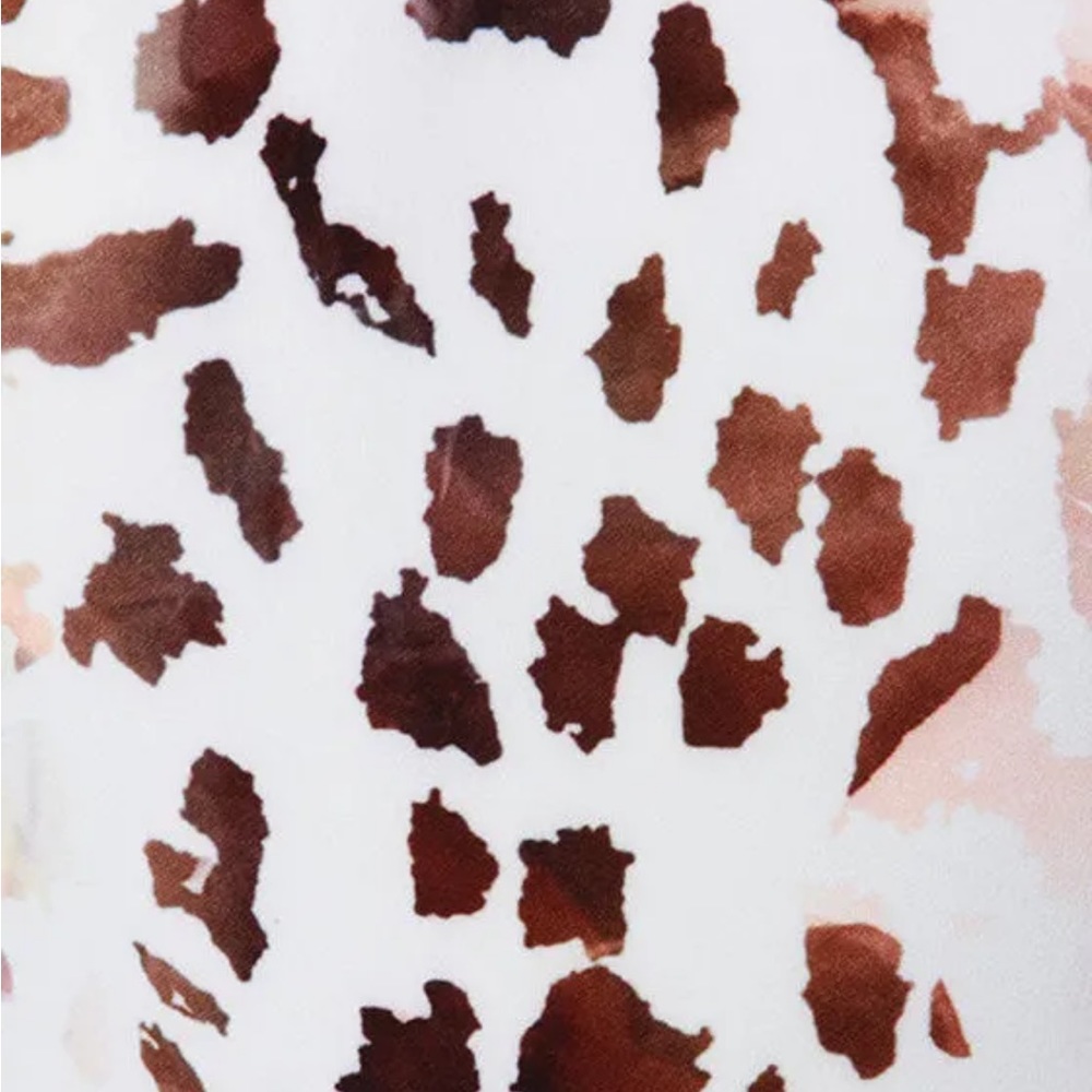 Keepsake Such Great Heights Brown and Ivory Print Dress - Picture 5 of 16